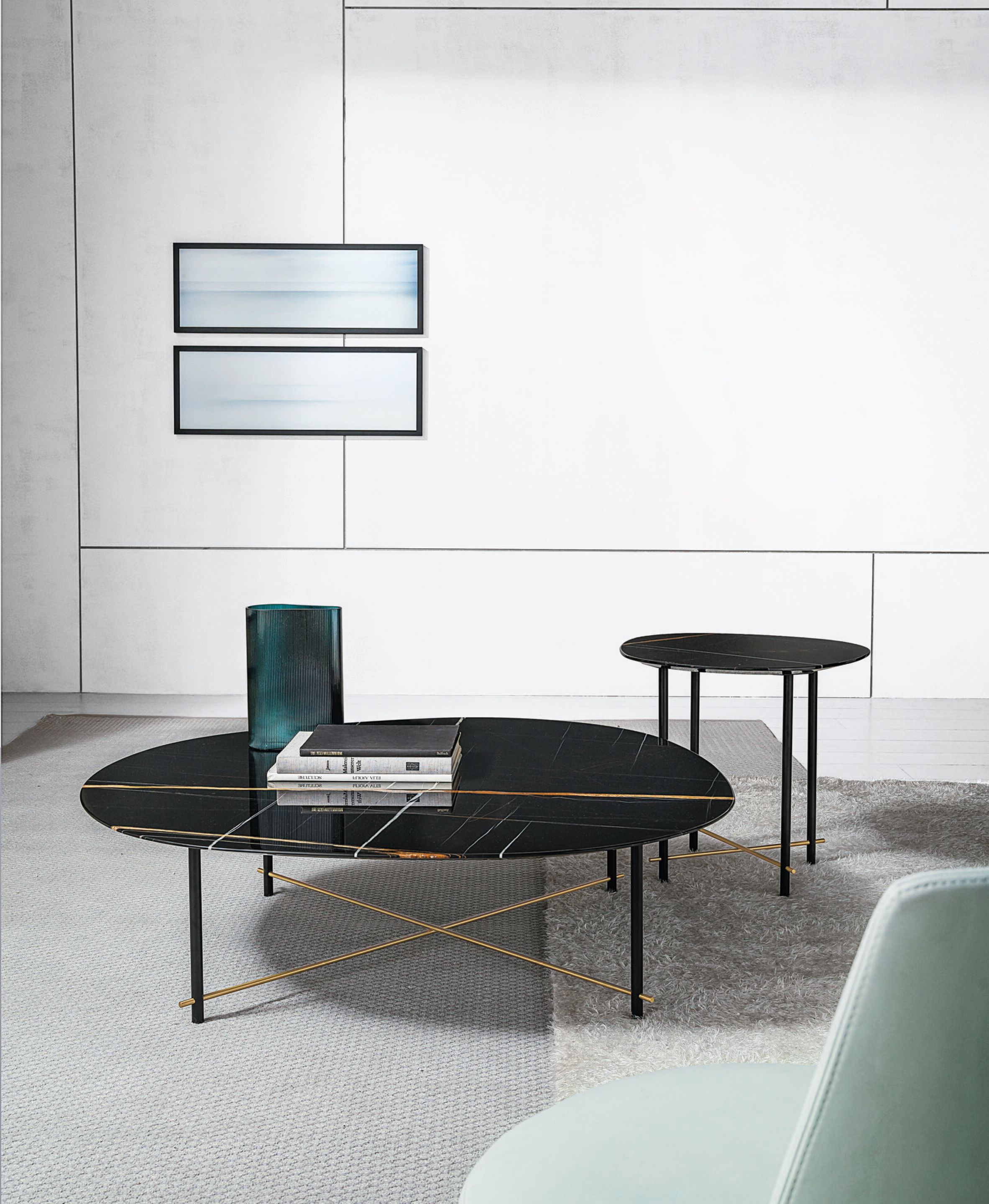 Круглый мраморный журнальный столик Casamilano SHANGHAI ARCH-00101208 - Вид №4