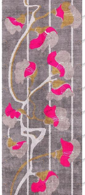 Un Tapis à Paris Прямоугольный шерстяной коврик с цветами Permanent sun-id-1351995