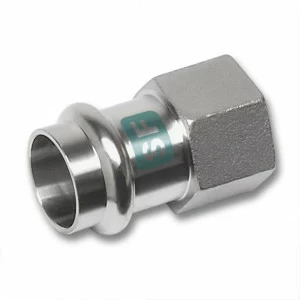619270G2234 SANHA 19270G пресс.-фит. без силикона муфта перех., нерж.сталь 22x3/4 мм