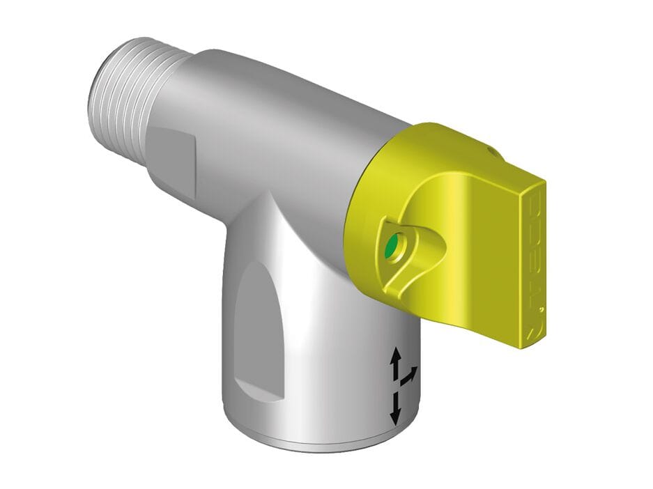 Клапан 90° для газовых приборов TECO R2 ARCH-00130360