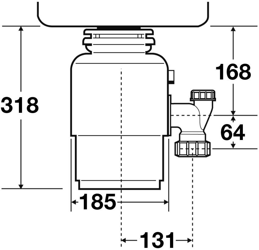 InSinkErator Измельчитель пищевых отходов для домашней кухни  1972075  - Вид №2