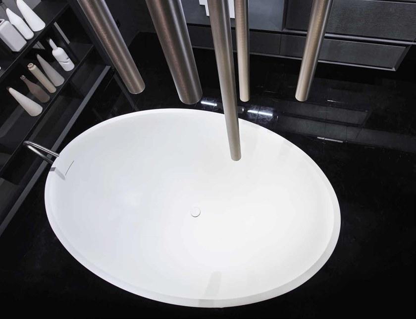 RIFRA Отдельностоящая овальная ванна с твердой поверхностью sun-id-1406544 - Вид №1