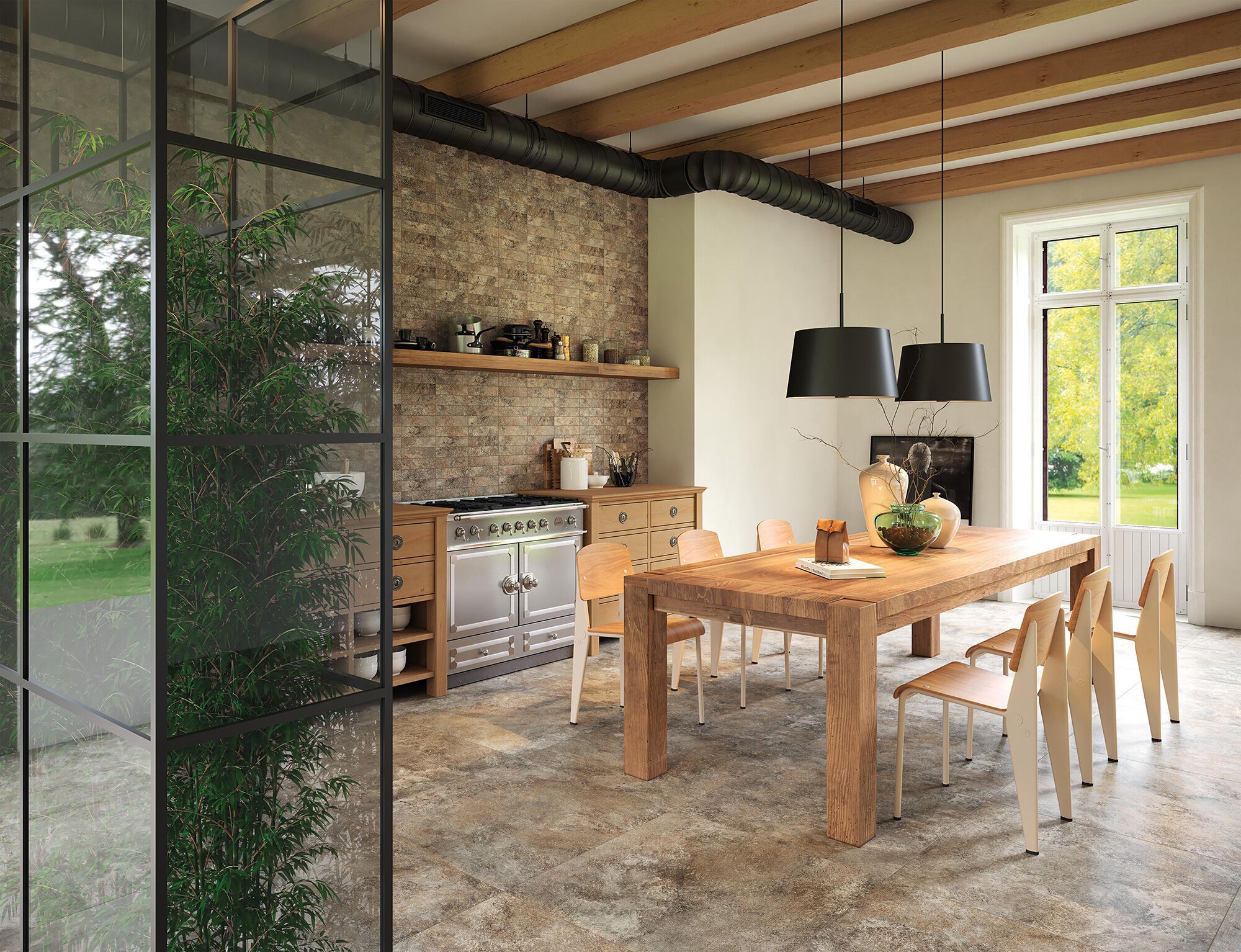 Белая паста с эффектом цемента и декоративная коробка FAP ceramiche Nobu ARCH-00009070 - Вид №11