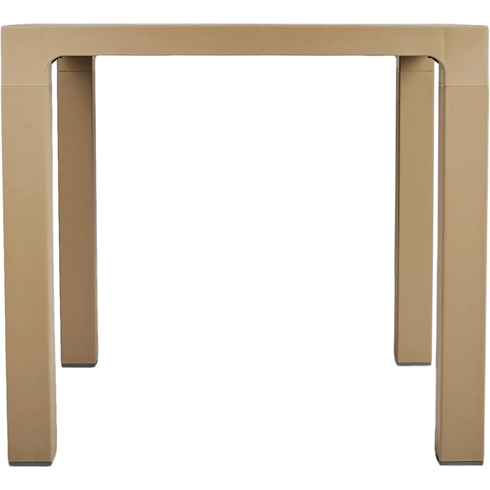 Стол садовый квадратный Орфей СПО-80 М складной 80x72x80 см пластик мокко Santreyd STLM-2207001 - Вид №1