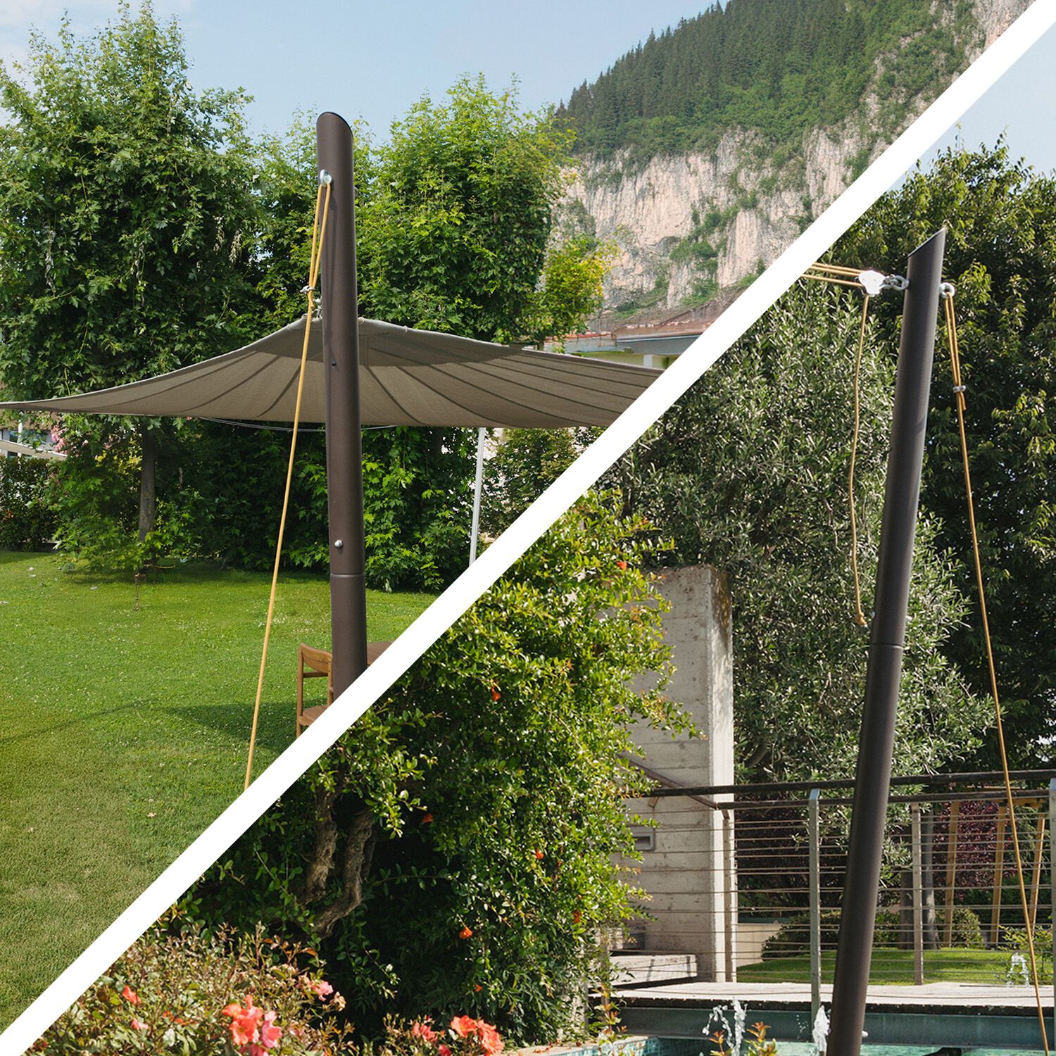 Полюс для теневых парусов Maanta EZ ARCH-00009417 - Вид №18