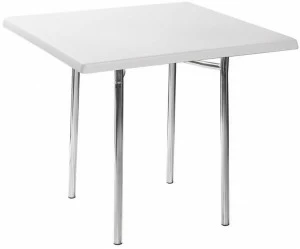 2668 Стол Tiramisu 80*80 белый R-HOME