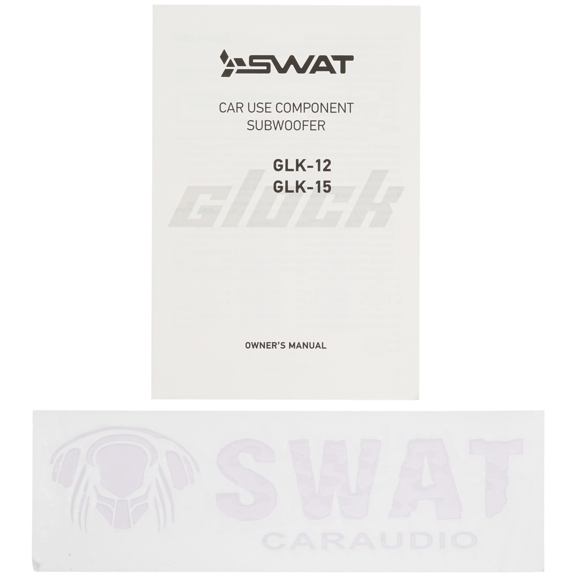 5606487 Сабвуферный динамик SWAT GLK-12D1 STDN-0036460 - Вид №4