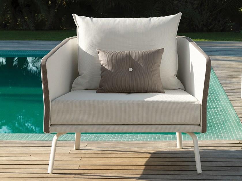 Talenti Садовое кресло из текстиля с подлокотниками Milo Mlotxpl - Вид №1