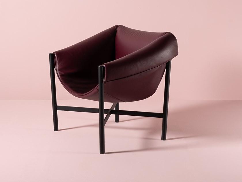 DANTE - Goods And Bads Кожаное кресло с подлокотниками sun-id-1397622 - Вид №1