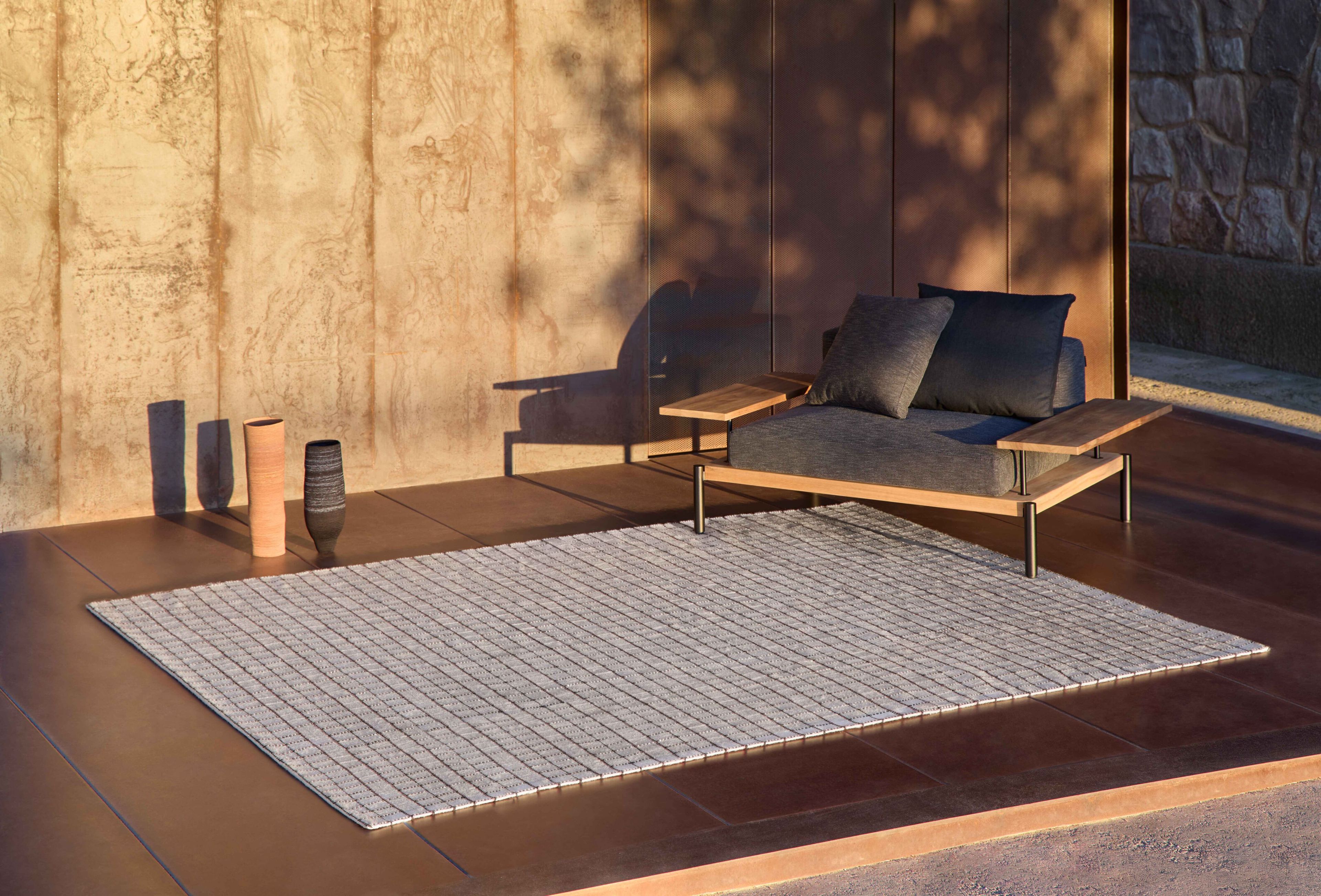 Рециркулированный ПЭТ прямоугольный ковер ручной работы GAN сетки ARCH-00152808 - Вид №1