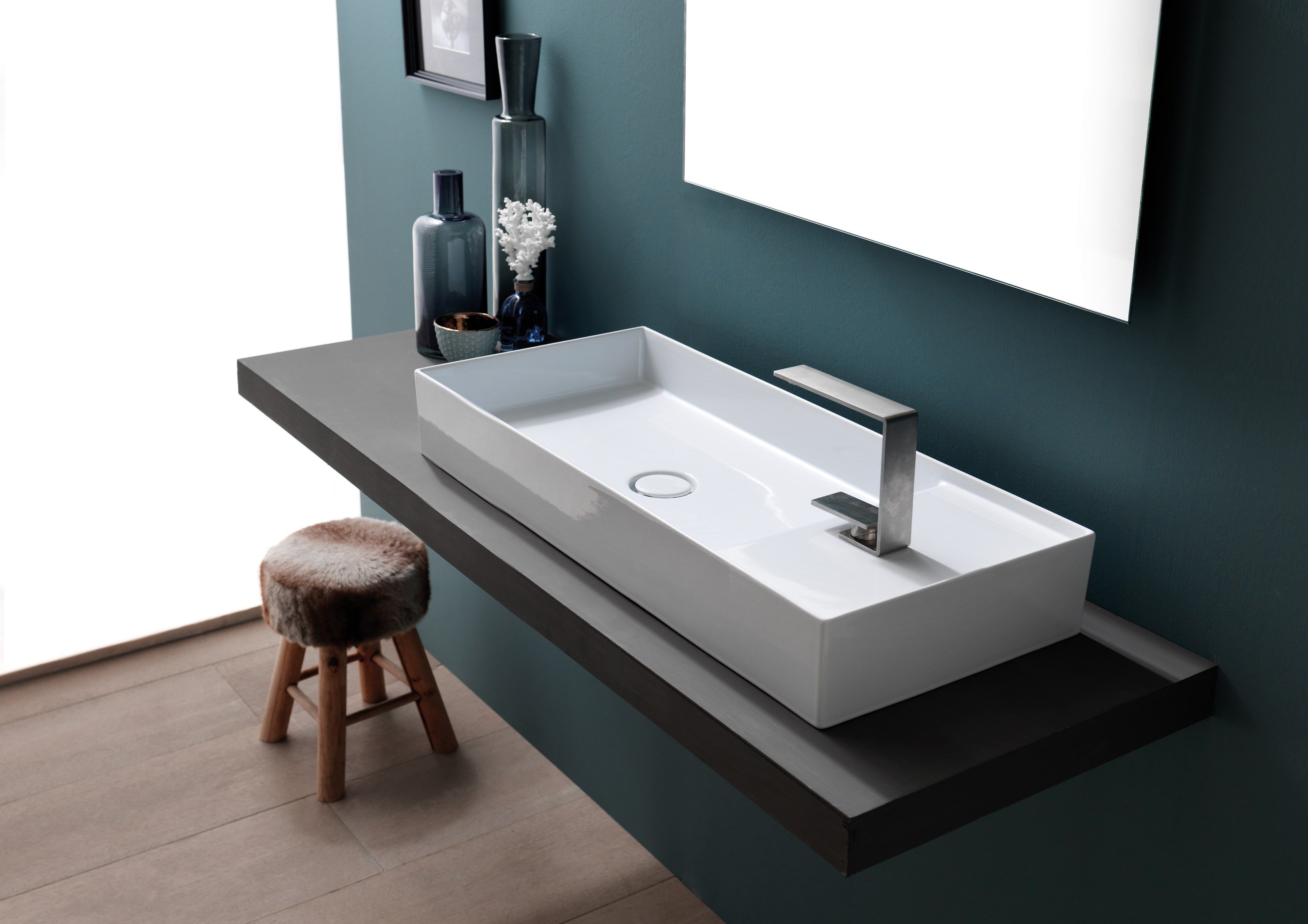 Керамическая прямоугольная столешница Alice Ceramica HIDE ARCH-00126729 - Вид №22