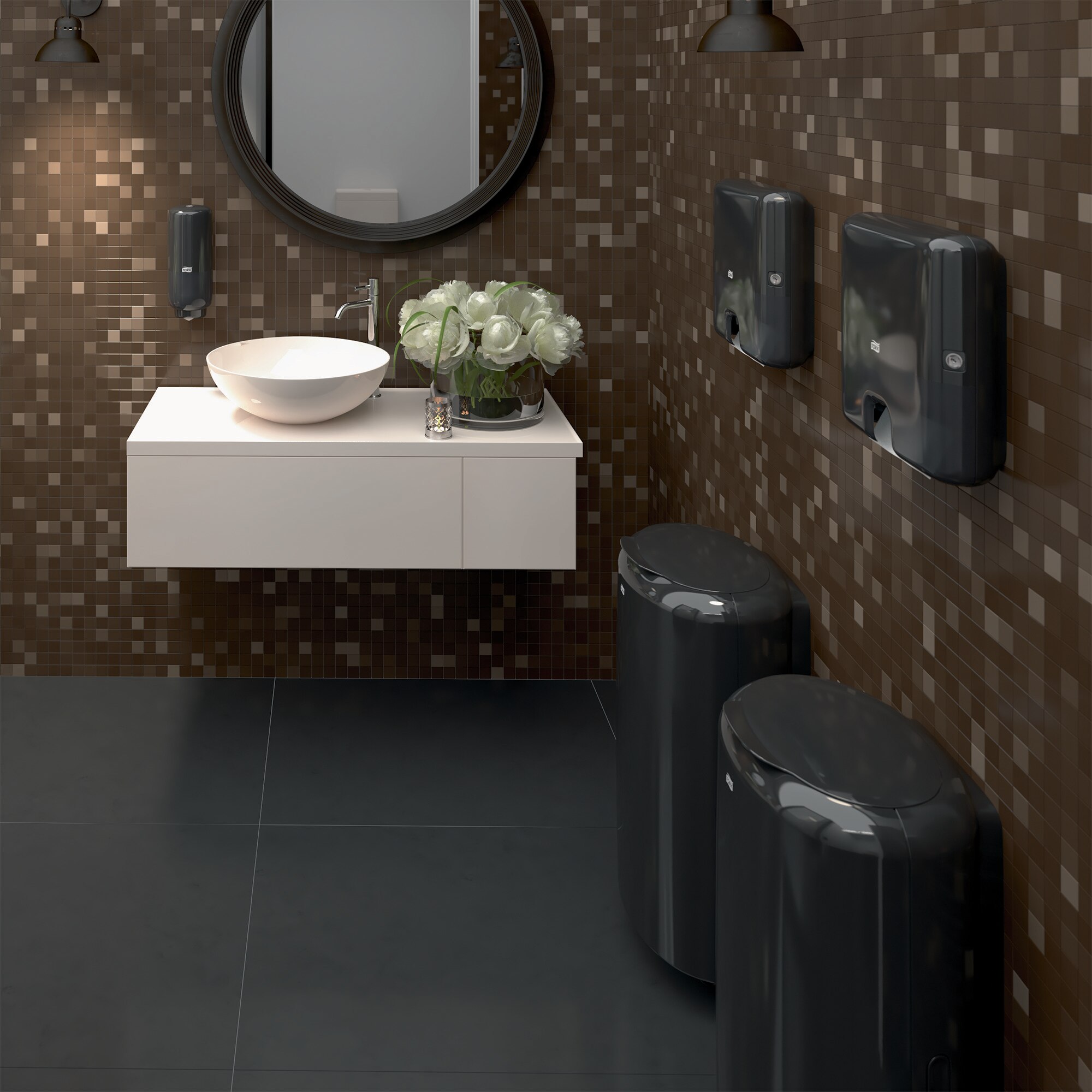 55210838 Диспенсер для полотенец сложения Xpress® mini Multifold Tork  - Вид №4