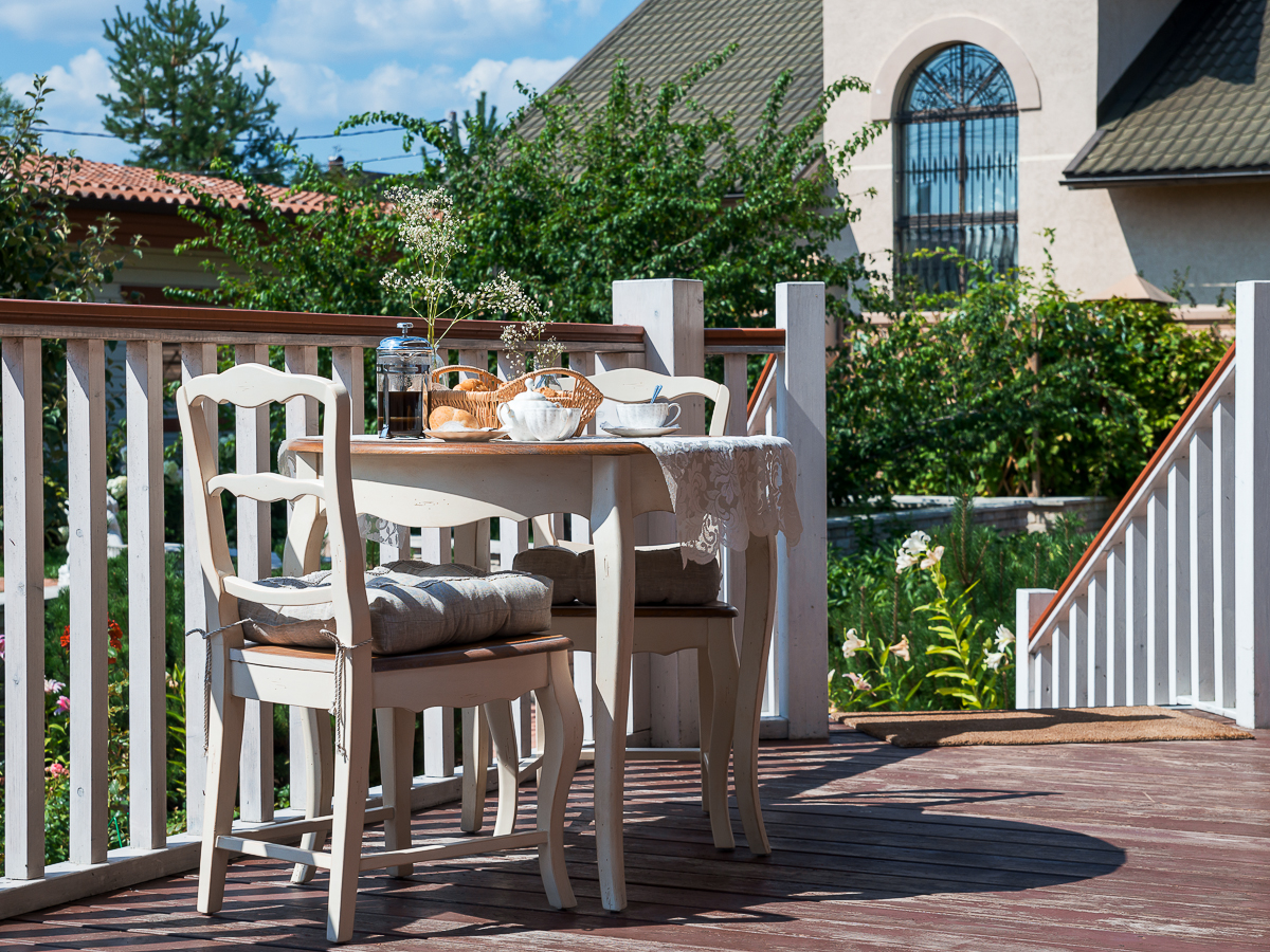 Обеденный стол круглый белый 120 см Mobilier de Maison ДОМАШНЯЯ ОБСТАНОВКА MOBILIER DE MAISON 017239 Бежевый;белый Santreyd  - Вид №8