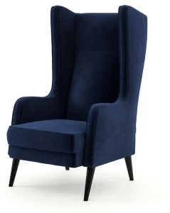 Domkapa Бархатное кресло с подлокотниками  Dkk25