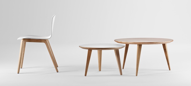 053000 Столик на 3х ножках Ondarreta Bob - Вид №1