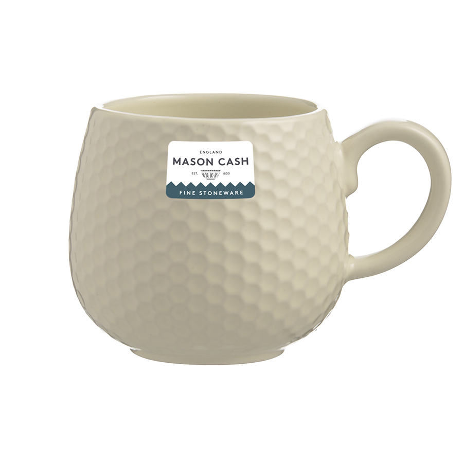 2002.145 Кружка embossed, 350 мл, кремовая Mason Cash  - Вид №5