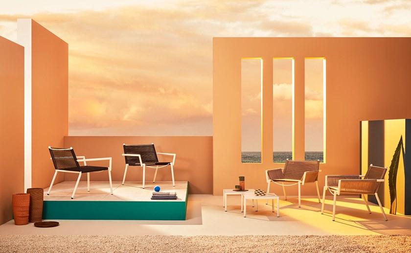 Terraforma Садовое кресло из морской веревки с подлокотниками Eleven Ellocbcn/1# - ellocbcn/2# - Вид №1