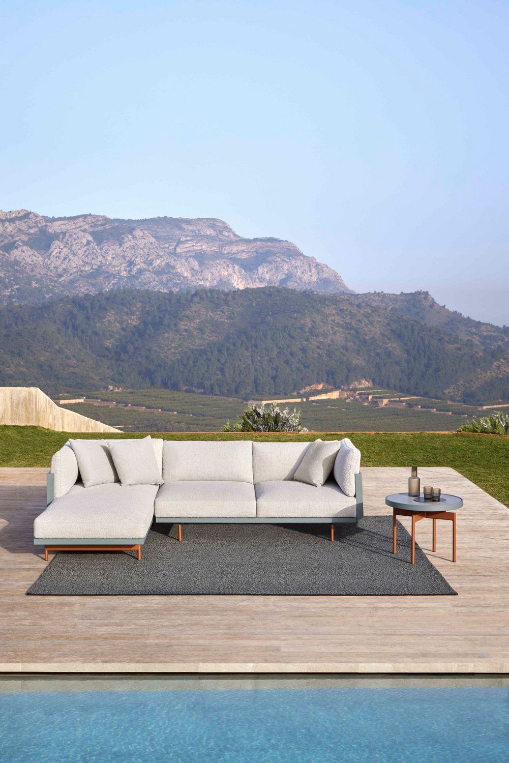 Открытый рециркулированный ПЭТ ручной работы прямоугольный ковер GAN Физиологический раствор ARCH-00055326 - Вид №2