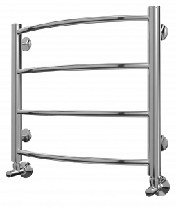 4670030725172 ЭКОНОМ Классик П4 500х496 Полотенцесушитель TERMINUS RAL 9005 матовый
