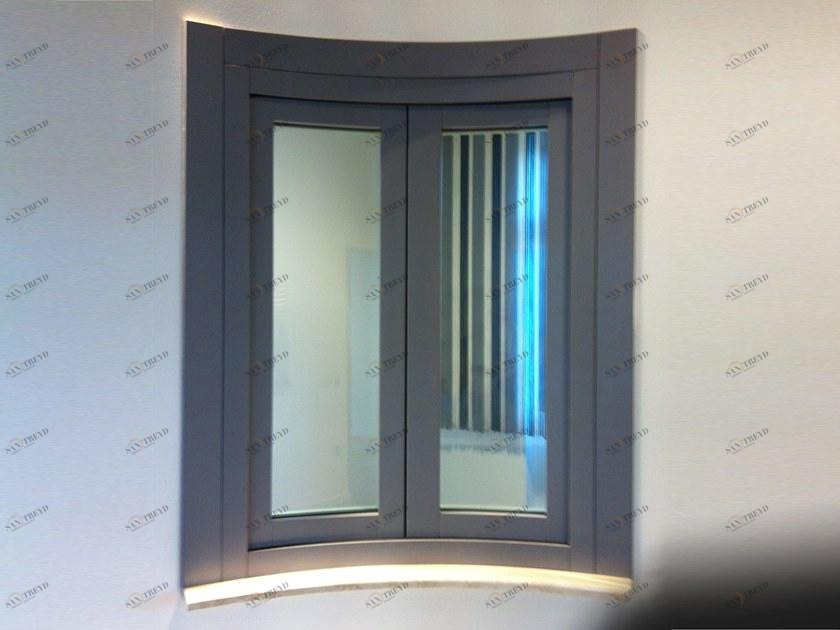 Ercole Распашное окно с изогнутыми створками sun-id-1479331