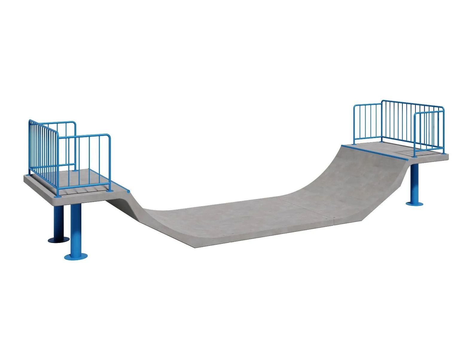 Бетонная спортивная рампа amop Suba Ramps ARCH-00035844