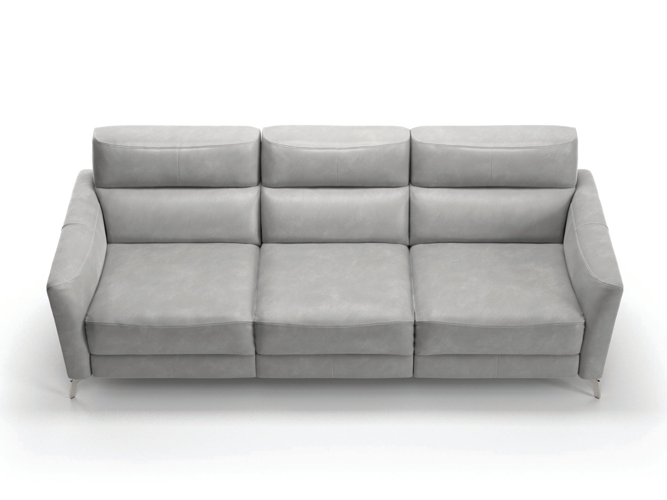 3-местный кожаный диван с откидной спинкой Natuzzi Italia Stan ARCH-00038744