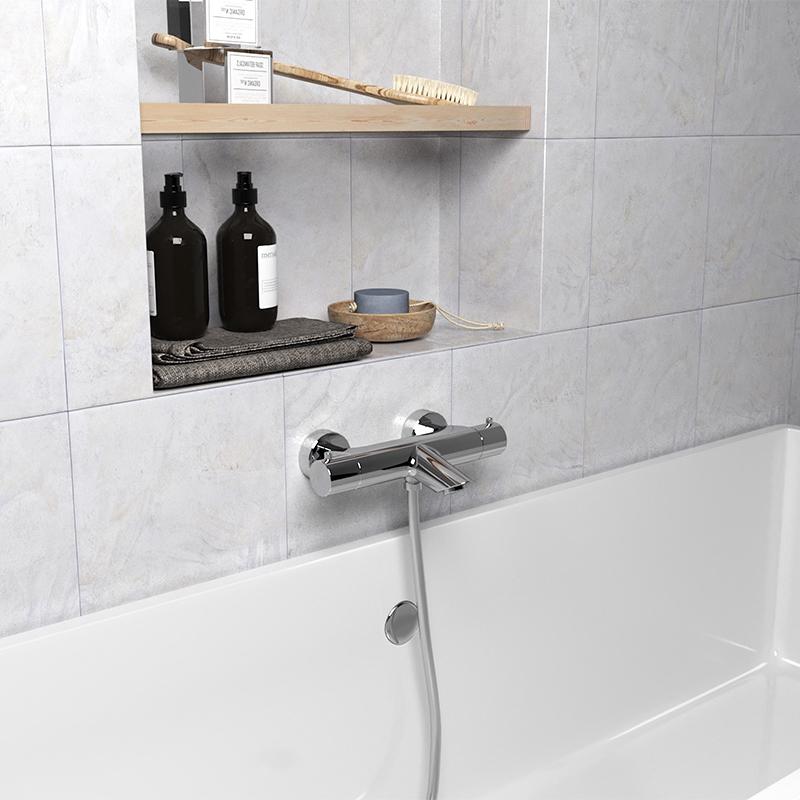 Paini Cox 78CR111TH смеситель для ванны с термостатом  - Вид №1