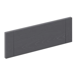 Фасад для кухонного ящика Петергоф грей 39.7x12.5 см Delinia ID МДФ цвет графит