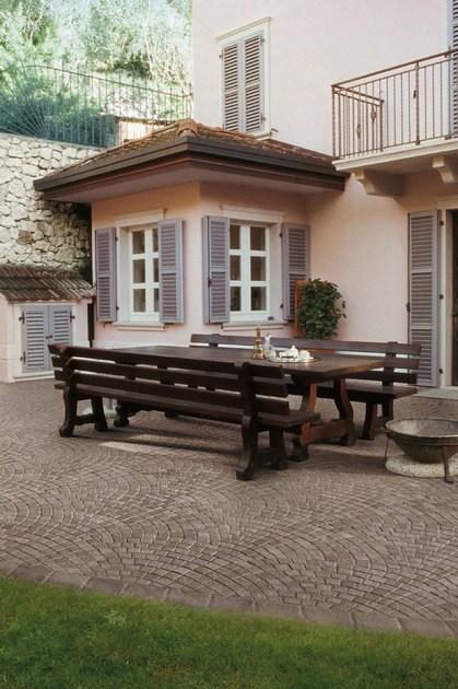 Panaria Ceramica Пол на открытом воздухе из керамогранита с эффектом камня Pietre di fanes sun-id-1470430 - Вид №3