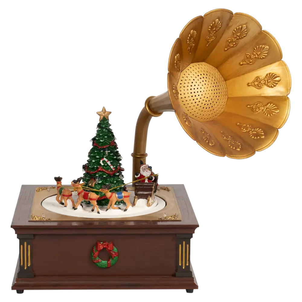 89368034 Новогодняя композиция светящаяся Громофон STLM-1508079 Santreyd  - Вид №3