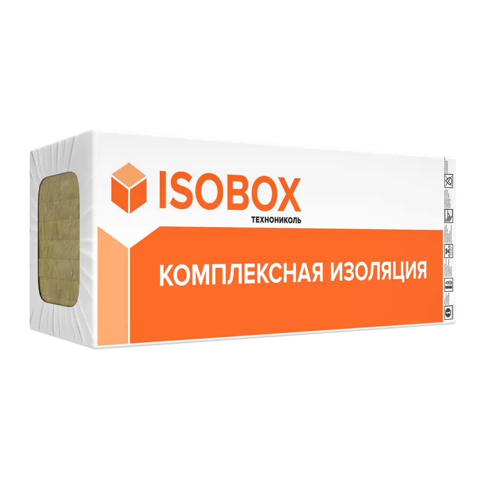 Каменная вата ISOBOX ЭКСТРАЛАЙТ 100 мм, 4,32 м2 18513066 STLM-2053755 ТЕХНОНИКОЛЬ 