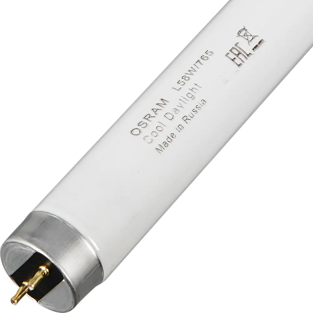 Лампа люминесцентная Osram G13 220 В 58 Вт цилиндр холодный белый цвет света STLM-2061716 - Вид №2