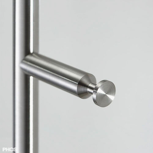 GSTH10-B-BPB Вешалка для полотенец и вешалка для верхней одежды с 10 крючками, основание: синее PHOS  - Вид №2