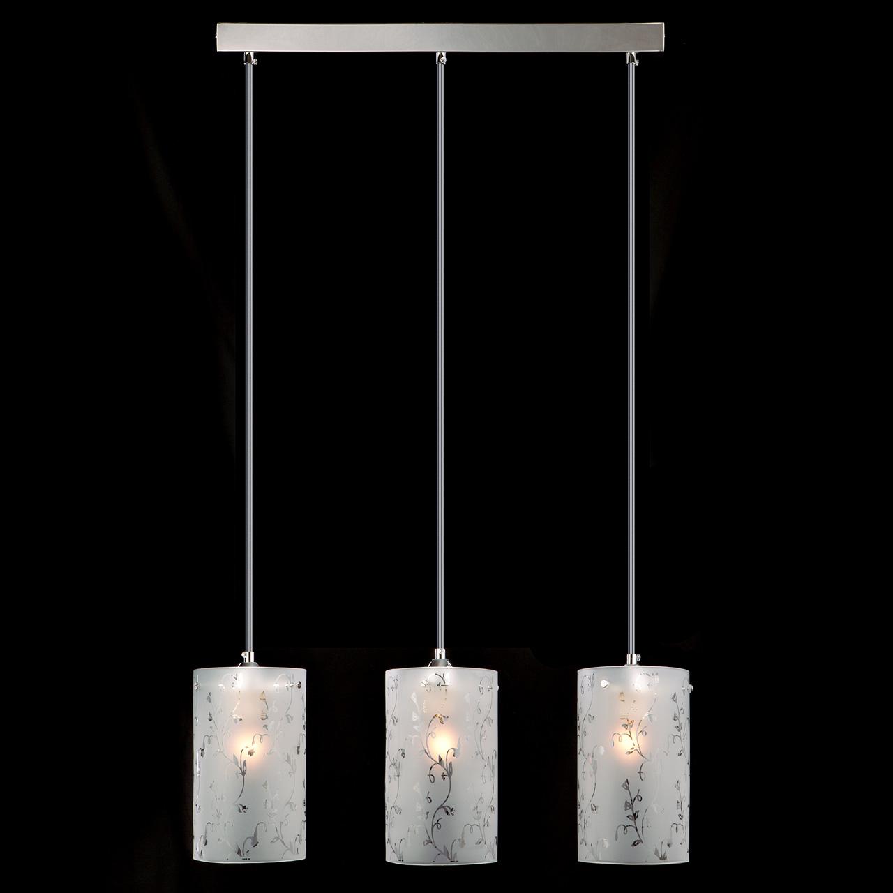 Подвесной светильник Eurosvet 1129/3 хром EUROSVET 1129 197872 Белый  - Вид №2