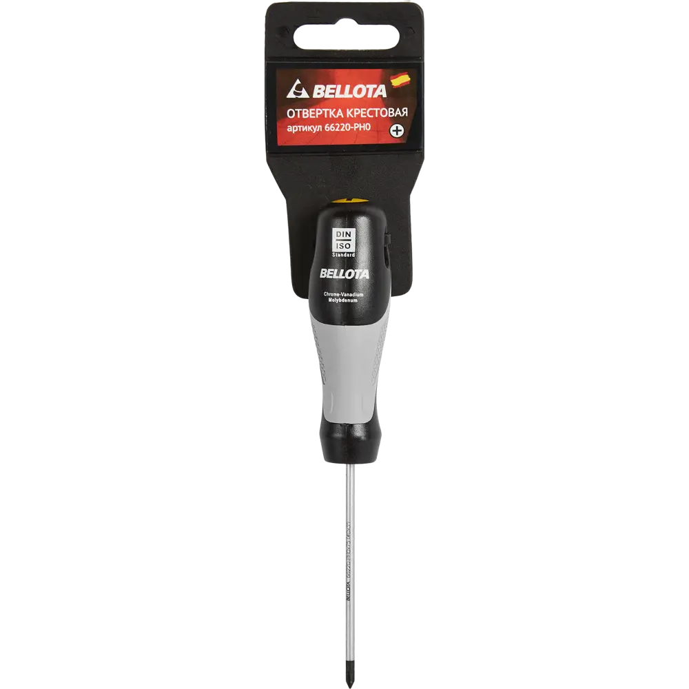 Крестовая отвертка Bellota PH0 с эргономичной рукояткой 87100216 STLM-1340410 - Вид №2