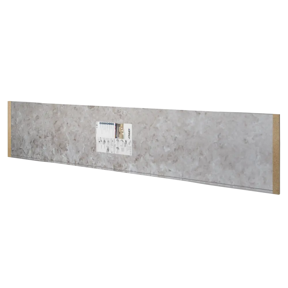Столешница Раффиа 300x60x2 см искусственный камень цвет бежевый Santreyd STLM-2063994 - Вид №7