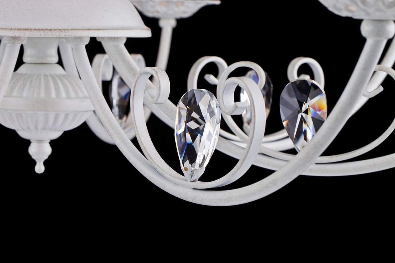 Подвесная люстра Freya Bianchi FR2307-PL-08-WG FREYA ДИЗАЙНЕРСКИЕ, BIANCHI 186104 Белый  - Вид №2