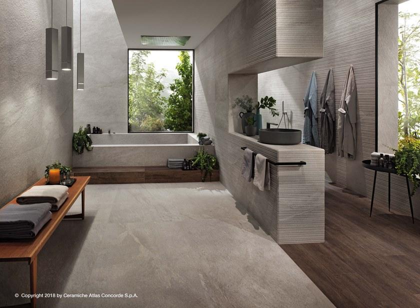 Atlas Concorde Настенная / напольная плитка из керамогранита с эффектом камня Klif sun-id-1429374 - Вид №15