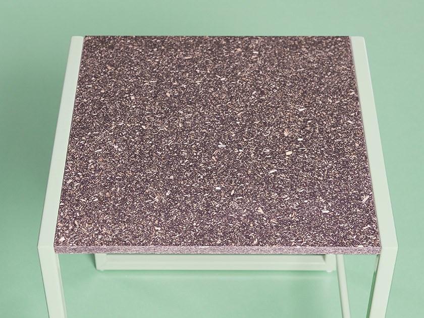 Giacopini Низкий металлический табурет с подставкой для ног Jean sun-id-1397219 - Вид №2