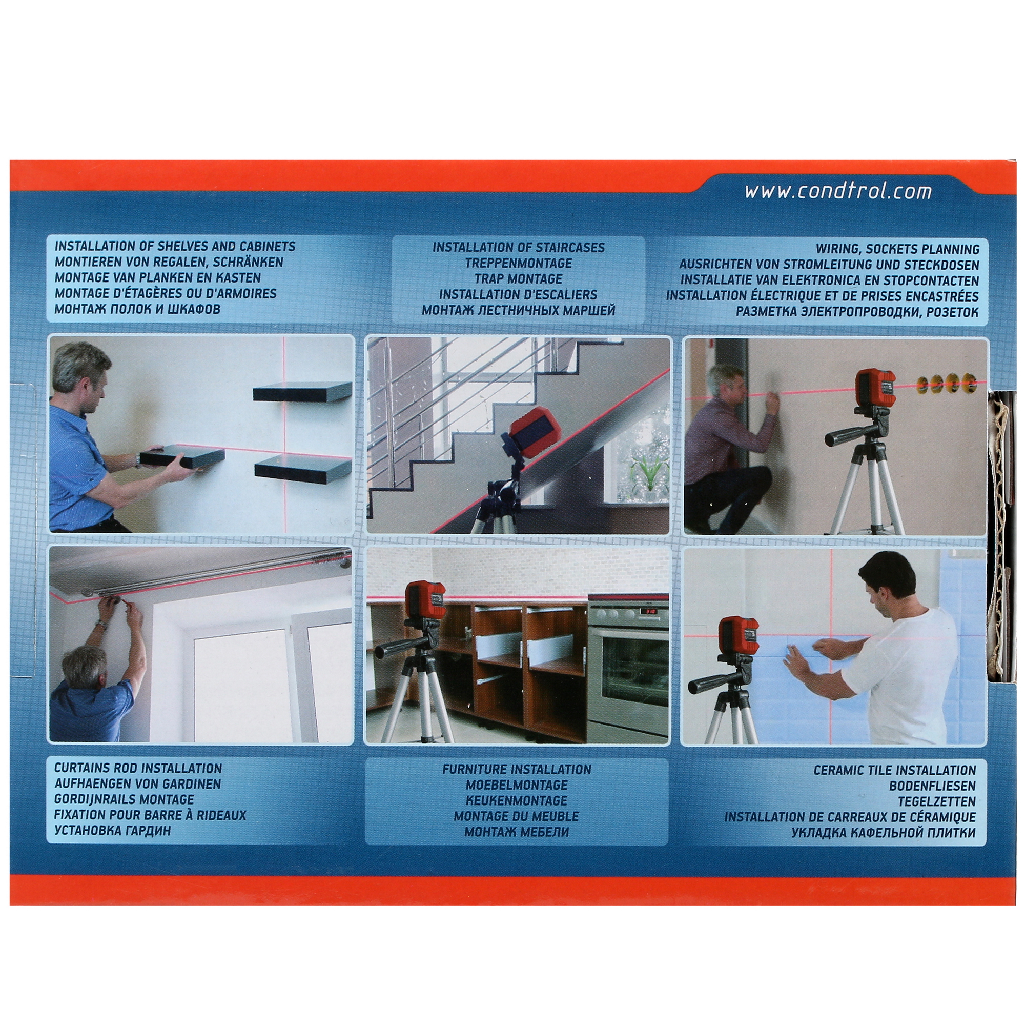 Лазерный нивелир Condtrol QB promo  + лазерный дальномер Condtrol Vector 30 5083126 STDN-0091704 - Вид №13