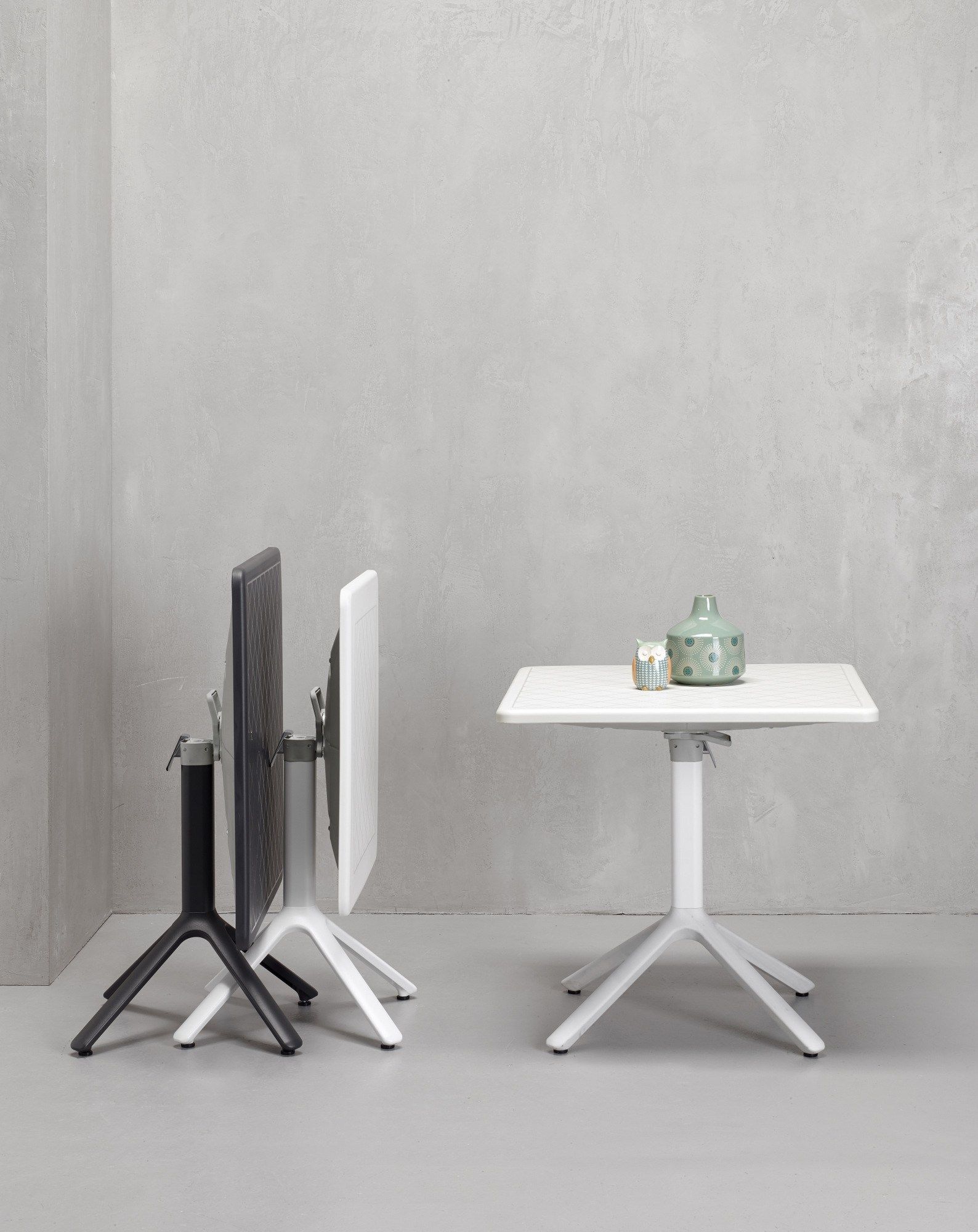 Квадратный стол с откидным верхом с основанием для спиц S-CAB ECO ARCH-00114646 - Вид №2