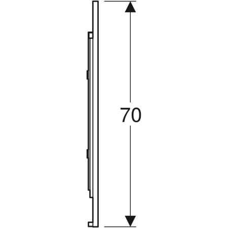 501.070.00.1 Зеркало с подсветкой Geberit Option Plus с прямым и непрямым освещением Geberit  - Вид №24