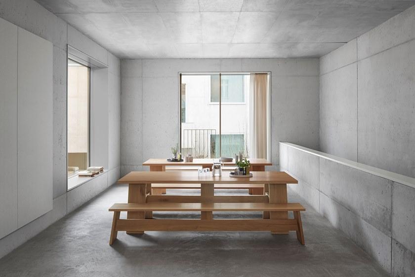 e15 Прямоугольный стол из массива дерева  Dc01  - Вид №5