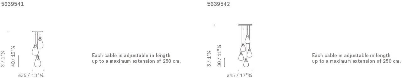 Poltrona Frau Подвесной светильник из стекла La collezione - mobili e complementi sun-id-1501320 - Вид №6