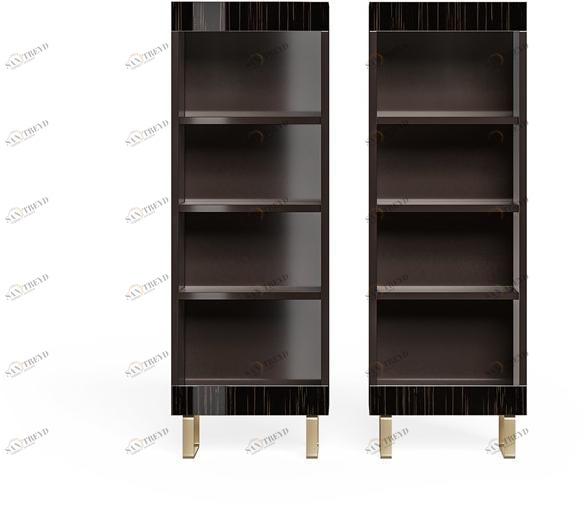 Barnini Oseo Открытый деревянный книжный шкаф Richmond upon thames R141