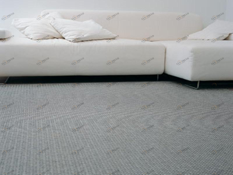 Woodnotes Однотонный прямоугольный коврик ручной работы sun-id-1434325