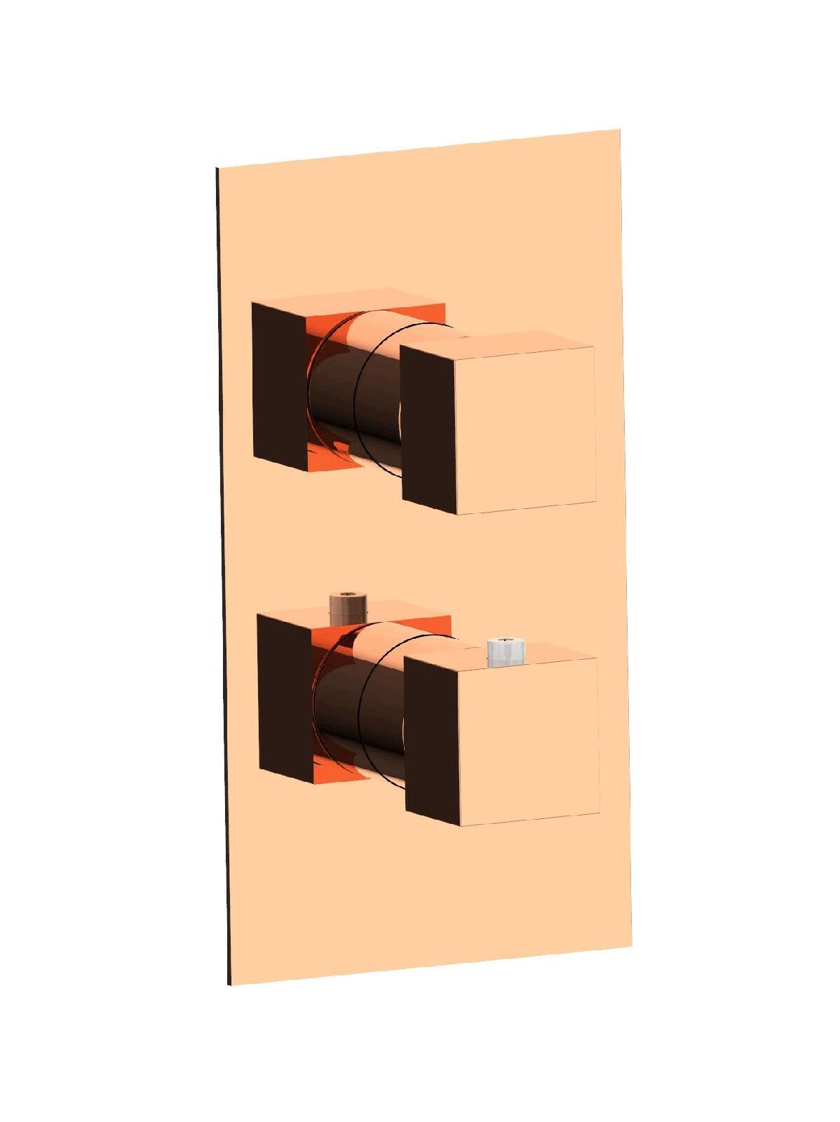 Термостатический встраиваемый смеситель для душа Rubinetterie Frattini душевые ARCH-00001986 - Вид №6