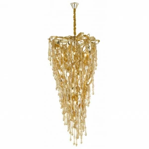 Подвесной светильник золотистый большой Divinare 3150/16 SP-15 DIVINARE 3150 00-3889895 Золото