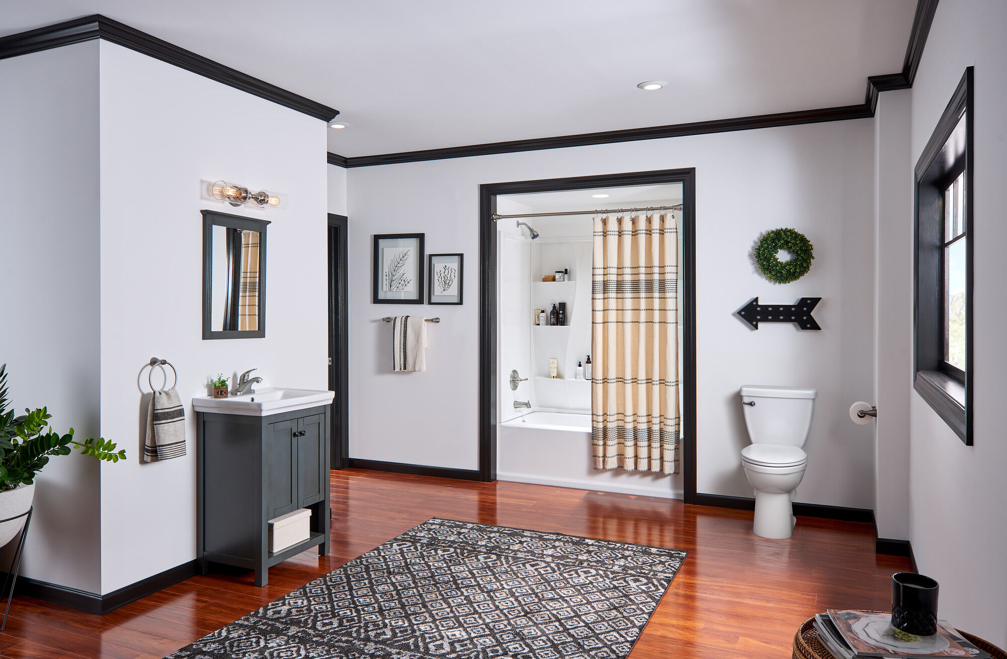 B114900C-SS Ванна с одной ручкой и душ Delta Faucet DELTA Нержавеющая сталь - Вид №8