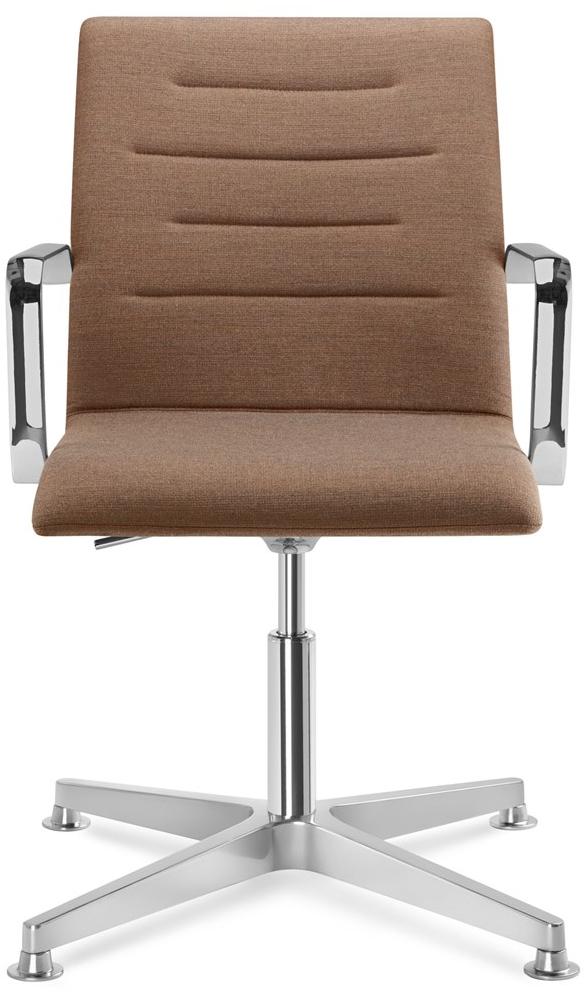 LD Seating Регулируемое по высоте офисное кресло из ткани с 4 спицами Oslo sun-id-1505626 - Вид №2